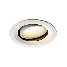 NUMINOS® MOVE DL M vnitřní LED zápustné stropní svítidlo bílá/bílá 3000 K 55° otočné a výkyvné - BIG WHITE (SLV) Obrázek pro produkt NUMINOS® MOVE DL M vnitřní LED zápustné stropní svítidlo bílá/bílá 3000 K 55° otočné a výkyvné - BIG WHITE (SLV)