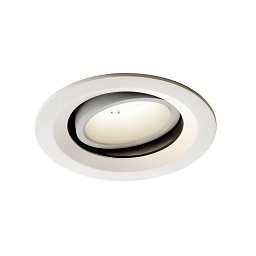NUMINOS® MOVE DL M vnitřní LED zápustné stropní svítidlo bílá/bílá 4000 K 55° otočné a výkyvné - BIG WHITE (SLV) Obrázek pro produkt NUMINOS® MOVE DL M vnitřní LED zápustné stropní svítidlo bílá/bílá 4000 K 55° otočné a výkyvné - BIG WHITE (SLV)