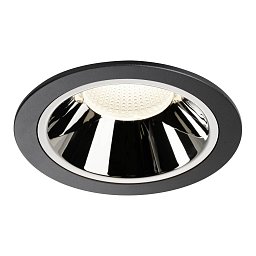 NUMINOS® DL XL vnitřní LED zápustné stropní svítidlo černá/chrom 4000 K 20° - BIG WHITE (SLV) Obrázek pro produkt NUMINOS® DL XL vnitřní LED zápustné stropní svítidlo černá/chrom 4000 K 20° - BIG WHITE (SLV)