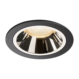 NUMINOS® DL L vnitřní LED zápustné stropní svítidlo černá/chrom 2700 K 55° - BIG WHITE (SLV) Obrázek pro produkt NUMINOS® DL L vnitřní LED zápustné stropní svítidlo černá/chrom 2700 K 55° - BIG WHITE (SLV)
