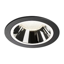 NUMINOS® DL L vnitřní LED zápustné stropní svítidlo černá/chrom 4000 K 20° - BIG WHITE (SLV) Obrázek pro produkt NUMINOS® DL L vnitřní LED zápustné stropní svítidlo černá/chrom 4000 K 20° - BIG WHITE (SLV)