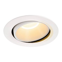 NUMINOS® MOVE DL XL vnitřní LED zápustné stropní svítidlo bílá/bílá 2700 K 55° otočné a výkyvné - BIG WHITE (SLV) Obrázek pro produkt NUMINOS® MOVE DL XL vnitřní LED zápustné stropní svítidlo bílá/bílá 2700 K 55° otočné a výkyvné - BIG WHITE (SLV)