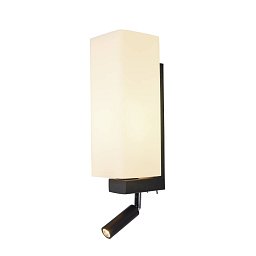 QUADRASS SPOT Indoor, nástěnné svítidlo s LED Spotem a objímkou E27, černé - BIG WHITE (SLV) Obrázek pro produkt QUADRASS SPOT Indoor, nástěnné svítidlo s LED Spotem a objímkou E27, černé - BIG WHITE (SLV)