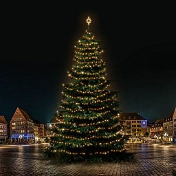 LED světelná sada na stromy vysoké 21-23m, teplá bílá Obrázek pro produkt LED světelná sada na stromy vysoké 21-23m, teplá bílá