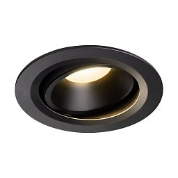 NUMINOS® MOVE DL L vnitřní LED zápustné stropní svítidlo černá/černá 3000 K 55° otočné a výkyvné - BIG WHITE (SLV) Obrázek pro produkt NUMINOS® MOVE DL L vnitřní LED zápustné stropní svítidlo černá/černá 3000 K 55° otočné a výkyvné - BIG WHITE (SLV)