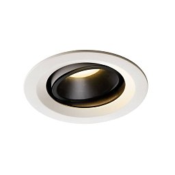 NUMINOS® MOVE DL M vnitřní LED zápustné stropní svítidlo bílá/černá 3000 K 55° otočné a výkyvné - BIG WHITE (SLV) Obrázek pro produkt NUMINOS® MOVE DL M vnitřní LED zápustné stropní svítidlo bílá/černá 3000 K 55° otočné a výkyvné - BIG WHITE (SLV)