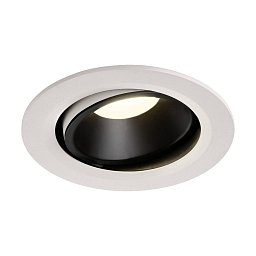NUMINOS® MOVE DL L vnitřní LED zápustné stropní svítidlo bílá/černá 4000 K 55° otočné a výkyvné - BIG WHITE (SLV) Obrázek pro produkt NUMINOS® MOVE DL L vnitřní LED zápustné stropní svítidlo bílá/černá 4000 K 55° otočné a výkyvné - BIG WHITE (SLV)