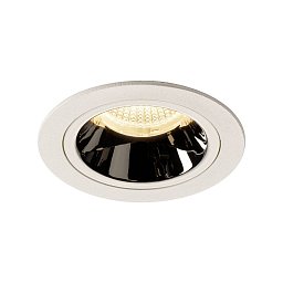 NUMINOS® DL M vnitřní LED zápustné stropní svítidlo bílá/chrom 3000 K 20° včetně listových pružin - BIG WHITE (SLV) Obrázek pro produkt NUMINOS® DL M vnitřní LED zápustné stropní svítidlo bílá/chrom 3000 K 20° včetně listových pružin - BIG WHITE (SLV)