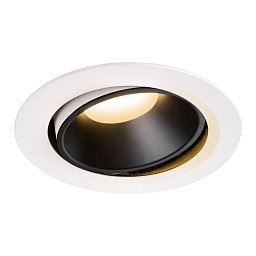 NUMINOS® MOVE DL XL vnitřní LED zápustné stropní svítidlo bílá/černá 2700 K 55° otočné a výkyvné - BIG WHITE (SLV) Obrázek pro produkt NUMINOS® MOVE DL XL vnitřní LED zápustné stropní svítidlo bílá/černá 2700 K 55° otočné a výkyvné - BIG WHITE (SLV)