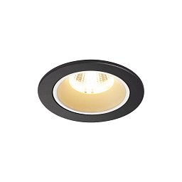 NUMINOS® DL S vnitřní LED zápustné stropní svítidlo černá/bílá 3000 K 55° včetně listových pružin - BIG WHITE (SLV) Obrázek pro produkt NUMINOS® DL S vnitřní LED zápustné stropní svítidlo černá/bílá 3000 K 55° včetně listových pružin - BIG WHITE (SLV)
