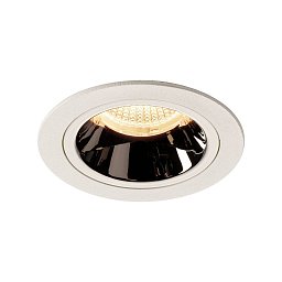 NUMINOS® DL M vnitřní LED zápustné stropní svítidlo bílá/chrom 2700 K 20° včetně listových pružin - BIG WHITE (SLV) Obrázek pro produkt NUMINOS® DL M vnitřní LED zápustné stropní svítidlo bílá/chrom 2700 K 20° včetně listových pružin - BIG WHITE (SLV)