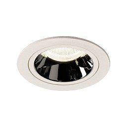 NUMINOS® DL M vnitřní LED zápustné stropní svítidlo bílá/chrom 4000 K 40° včetně listových pružin - BIG WHITE (SLV) Obrázek pro produkt NUMINOS® DL M vnitřní LED zápustné stropní svítidlo bílá/chrom 4000 K 40° včetně listových pružin - BIG WHITE (SLV)