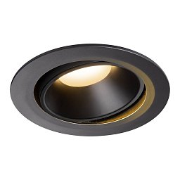 NUMINOS® MOVE DL XL vnitřní LED zápustné stropní svítidlo černá/černá 2700 K 55° otočné a výkyvné - BIG WHITE (SLV) Obrázek pro produkt NUMINOS® MOVE DL XL vnitřní LED zápustné stropní svítidlo černá/černá 2700 K 55° otočné a výkyvné - BIG WHITE (SLV)