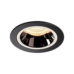 NUMINOS® DL M vnitřní LED zápustné stropní svítidlo černá/chrom 2700 K 20° včetně listových pružin - BIG WHITE (SLV) Obrázek pro produkt NUMINOS® DL M vnitřní LED zápustné stropní svítidlo černá/chrom 2700 K 20° včetně listových pružin - BIG WHITE (SLV)