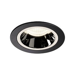 NUMINOS® DL M vnitřní LED zápustné stropní svítidlo černá/chrom 4000 K 20° včetně listových pružin - BIG WHITE (SLV) Obrázek pro produkt NUMINOS® DL M vnitřní LED zápustné stropní svítidlo černá/chrom 4000 K 20° včetně listových pružin - BIG WHITE (SLV)