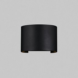Nástěnné svítidlo Fulton 3000K 6W teplá bílá 360lm černý kov IP54 - MAYTONI Obrázek pro produkt Nástěnné svítidlo Fulton 3000K 6W teplá bílá 360lm černý kov IP54 - MAYTONI