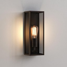 Venkovní nástěnné svítidlo Messina 130 60W E27 bronz - ASTRO Lighting Obrázek pro produkt Venkovní nástěnné svítidlo Messina 130 60W E27 bronz - ASTRO Lighting