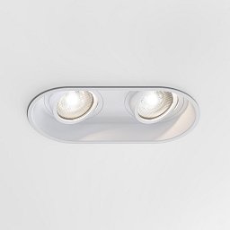 Downlight svítidlo Minima Round Twin nastavitelné 2x6W GU10 bílá - ASTRO Lighting Obrázek pro produkt Downlight svítidlo Minima Round Twin nastavitelné 2x6W GU10 bílá - ASTRO Lighting