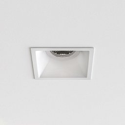 Downlight svítidlo Minima Slimline Square fixní protipožární IP65 6W GU10 bílá - ASTRO Lighting Obrázek pro produkt Downlight svítidlo Minima Slimline Square fixní protipožární IP65 6W GU10 bílá - ASTRO Lighting