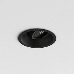 Downlight svítidlo Minima Slimline Round nastavitelné protipožární 6W GU10 černá - ASTRO Lighting Obrázek pro produkt Downlight svítidlo Minima Slimline Round nastavitelné protipožární 6W GU10 černá - ASTRO Lighting
