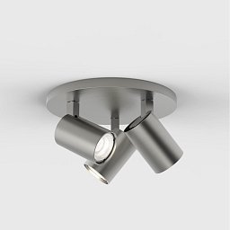 Bodové svítidlo Ascoli Triple Round 3x50W GU10 matný nikl - ASTRO Lighting Obrázek pro produkt Bodové svítidlo Ascoli Triple Round 3x50W GU10 matný nikl - ASTRO Lighting