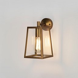 Venkovní nástěnné svítidlo Calvi Wall 215 60W E27 mosaz - ASTRO Lighting Obrázek pro produkt Venkovní nástěnné svítidlo Calvi Wall 215 60W E27 mosaz - ASTRO Lighting
