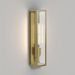 Venkovní nástěnné svítidlo Harvard Wall 4W E27 mosaz - ASTRO Lighting Obrázek pro produkt Venkovní nástěnné svítidlo Harvard Wall 4W E27 mosaz - ASTRO Lighting