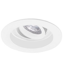 KLAK ROUND XL vestavné nastavitelné svítidlo GU10 bílá - CENTURY Obrázek pro produkt KLAK ROUND XL vestavné nastavitelné svítidlo GU10 bílá - CENTURY