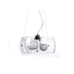 Závěsné svítidlo Cosmo 2 (clear) - AZZARDO Obrázek pro produkt Závěsné svítidlo Cosmo 2 (clear) - AZZARDO