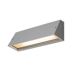 PEMA® WL venkovní nástěnné svítidlo LED, Šedá CCT přepínač 3000/4000K - BIG WHITE (SLV) Obrázek pro produkt PEMA® WL venkovní nástěnné svítidlo LED, Šedá CCT přepínač 3000/4000K - BIG WHITE (SLV)