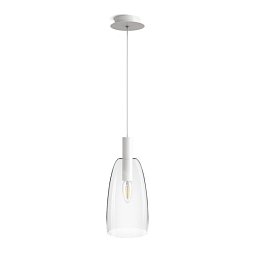 BELLINI L E14 závěsná bílá čiré sklo 230V E14 15W - RED - DESIGN RENDL Obrázek pro produkt BELLINI L E14 závěsná bílá čiré sklo 230V E14 15W - RED - DESIGN RENDL