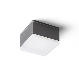 ORIN SQ stropní antracitová satinovaný akryl 230V LED 10W IP54 3000K - RED - DESIGN RENDL Obrázek pro produkt ORIN SQ stropní antracitová satinovaný akryl 230V LED 10W IP54 3000K - RED - DESIGN RENDL