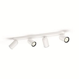 Bodové svítidlo Philips Pongee 50584/31/PN bílé 4x max.10W - PHILIPS (915005531401) Obrázek pro produkt Bodové svítidlo Philips Pongee 50584/31/PN bílé 4x max.10W - PHILIPS (915005531401)