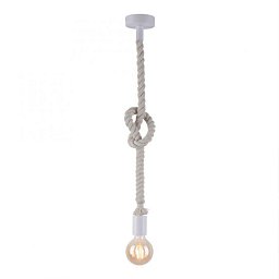 DIY Závěsné svítidlo - lano, námořnický design s uzlem - LEUCHTEN DIREKT / JUST LIGHT Obrázek pro produkt DIY Závěsné svítidlo - lano, námořnický design s uzlem - LEUCHTEN DIREKT / JUST LIGHT