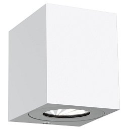 Venkovní nástěnné svítidlo Canto Kubi 2 2x6W LED bílá čirá - NORDLUX Obrázek pro produkt Venkovní nástěnné svítidlo Canto Kubi 2 2x6W LED bílá čirá - NORDLUX