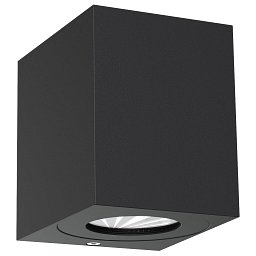 Venkovní nástěnné svítidlo Canto Kubi 2 2x6W LED černá čirá - NORDLUX Obrázek pro produkt Venkovní nástěnné svítidlo Canto Kubi 2 2x6W LED černá čirá - NORDLUX