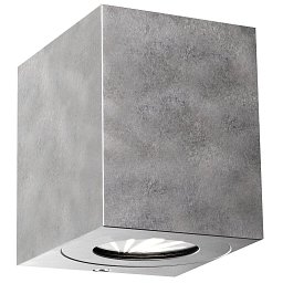Venkovní nástěnné svítidlo Canto Kubi 2 2x5W LED galvanizovaná ocel čirá - NORDLUX Obrázek pro produkt Venkovní nástěnné svítidlo Canto Kubi 2 2x5W LED galvanizovaná ocel čirá - NORDLUX