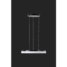 Svítidlo závěsné skleněné CARINA černá / bílá IP40 3000 K 33W LED - OSMONT Obrázek pro produkt Svítidlo závěsné skleněné CARINA černá / bílá IP40 3000 K 33W LED - OSMONT