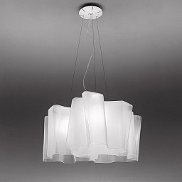 Logico závěsné 3x120° - fumé difuzor - ARTEMIDE Obrázek pro produkt Logico závěsné 3x120° - fumé difuzor - ARTEMIDE