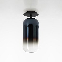 Gople stropní - černá modrá - ARTEMIDE Obrázek pro produkt Gople stropní - černá modrá - ARTEMIDE