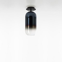 Gople Mini stropní - černá modrá - ARTEMIDE Obrázek pro produkt Gople Mini stropní - černá modrá - ARTEMIDE