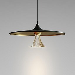 Ipno závěsné černá zlatá - ARTEMIDE Obrázek pro produkt Ipno závěsné černá zlatá - ARTEMIDE