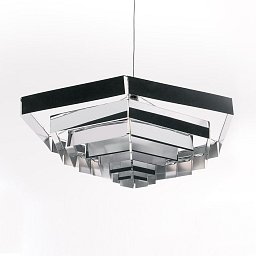 Lampada Esagonale 82 - hliník - ARTEMIDE Obrázek pro produkt Lampada Esagonale 82 - hliník - ARTEMIDE