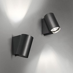 Oblique nástěnné - antracitová šedá - ARTEMIDE Obrázek pro produkt Oblique nástěnné - antracitová šedá - ARTEMIDE
