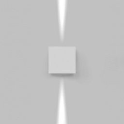 Effetto 14 čtverec 2 narrow beams šedá bílá - ARTEMIDE Obrázek pro produkt Effetto 14 čtverec 2 narrow beams šedá bílá - ARTEMIDE