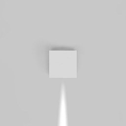 Effetto 14 čtverec 1 narrow beam antracitová šedá - ARTEMIDE Obrázek pro produkt Effetto 14 čtverec 1 narrow beam antracitová šedá - ARTEMIDE