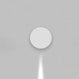 Effetto kruh 1 narrow beam antracitová šedá - ARTEMIDE Obrázek pro produkt Effetto kruh 1 narrow beam antracitová šedá - ARTEMIDE