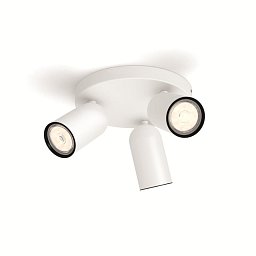 Bodové svítidlo Philips Pongee 50583/31/PN bílé 3x max.10W - PHILIPS (915005531101) Obrázek pro produkt Bodové svítidlo Philips Pongee 50583/31/PN bílé 3x max.10W - PHILIPS (915005531101)