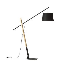 DANTE stojanová černá dřevo 230V E27 25W - RED - DESIGN RENDL Obrázek pro produkt DANTE stojanová černá dřevo 230V E27 25W - RED - DESIGN RENDL