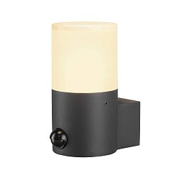 GRAFIT E27 round Sensor nástěnné přisazené svítidlo antracit - BIG WHITE (SLV) Obrázek pro produkt GRAFIT E27 round Sensor nástěnné přisazené svítidlo antracit - BIG WHITE (SLV)